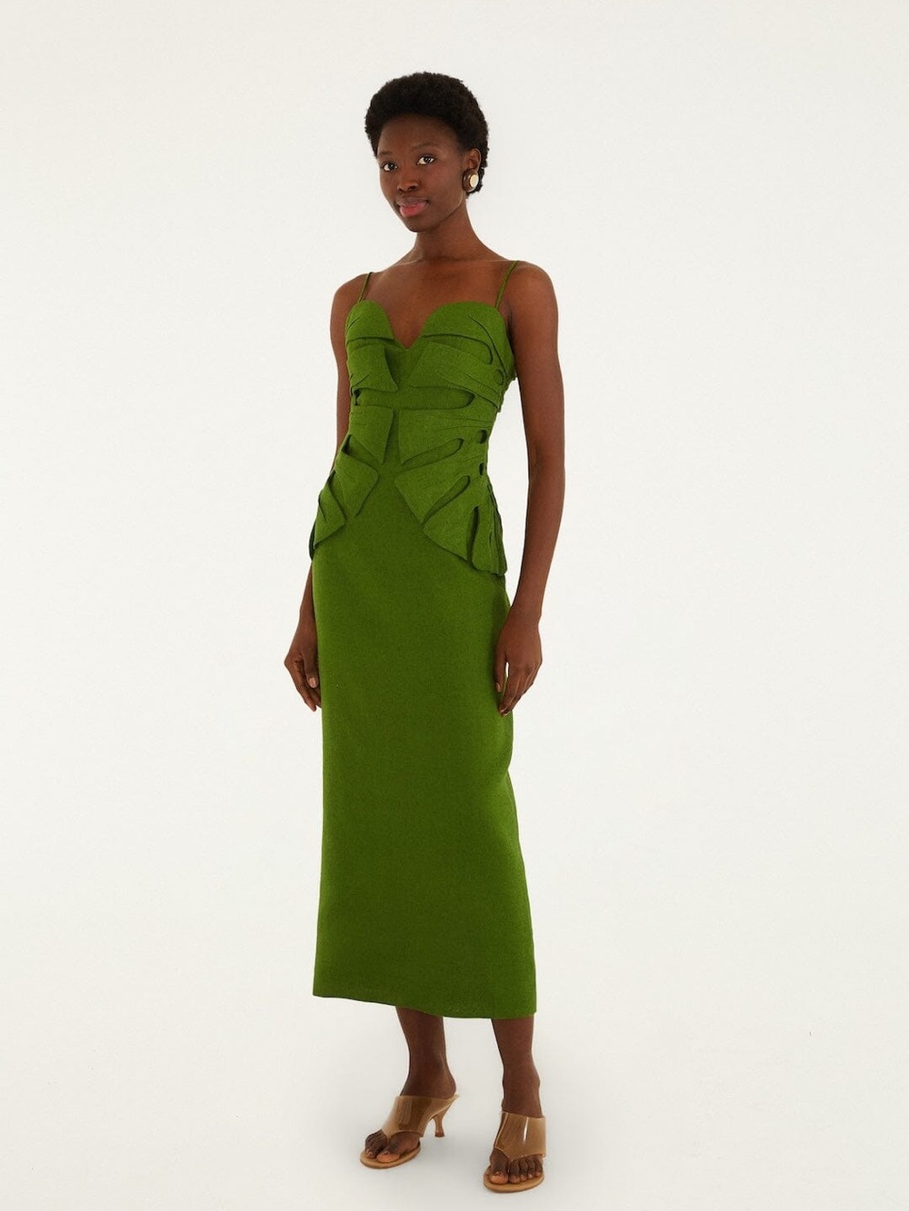 Monstera Leaf Dress